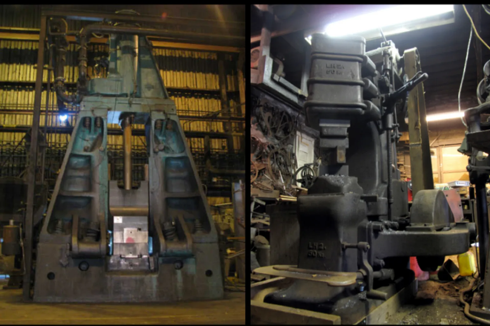 Steel Press forging facility