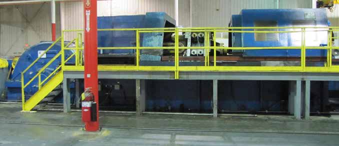 EXTRUSION PRESS LINE - AND EZTM CRTM 350 COLD PILGER MILL 