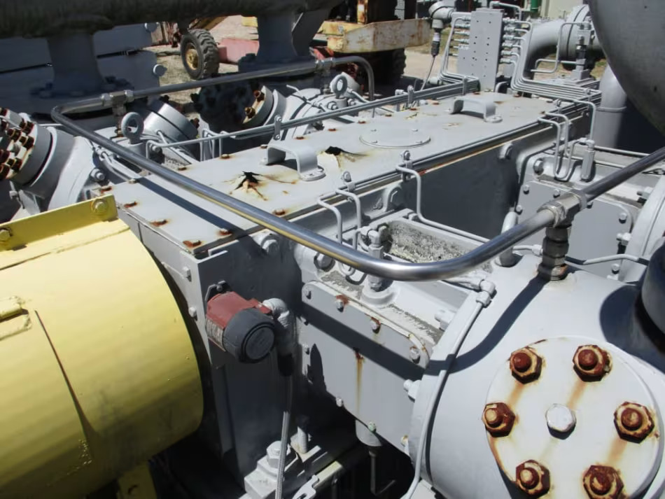 2017 700-HP GE Oil & Gas Gas Fuel Compressor Skid