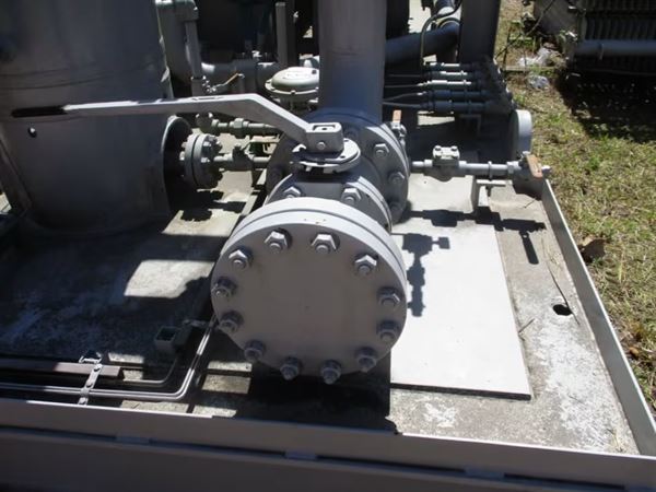 2017 700-HP GE Oil & Gas Gas Fuel Compressor Skid