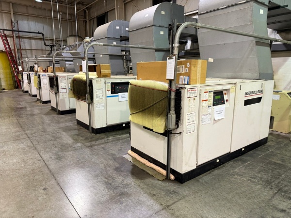 Metal forming and machining plant