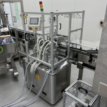 Advanced Dynamics Bottling Line For Filling And Cleaning