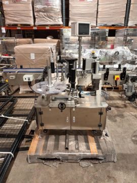 Advanced Dynamics Bottling Line Cleaning bottle by both liquid or air