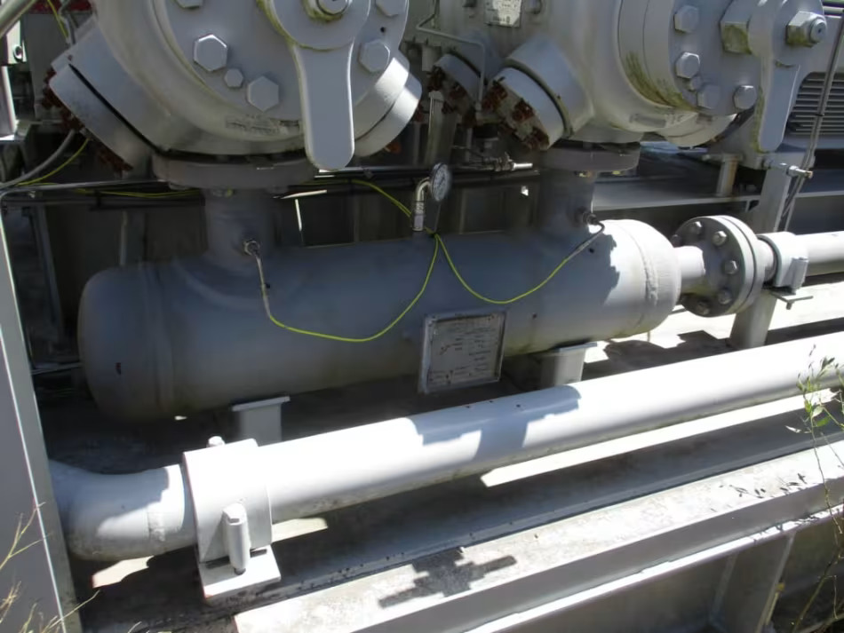 2017 700-HP GE Oil & Gas Gas Fuel Compressor Skid